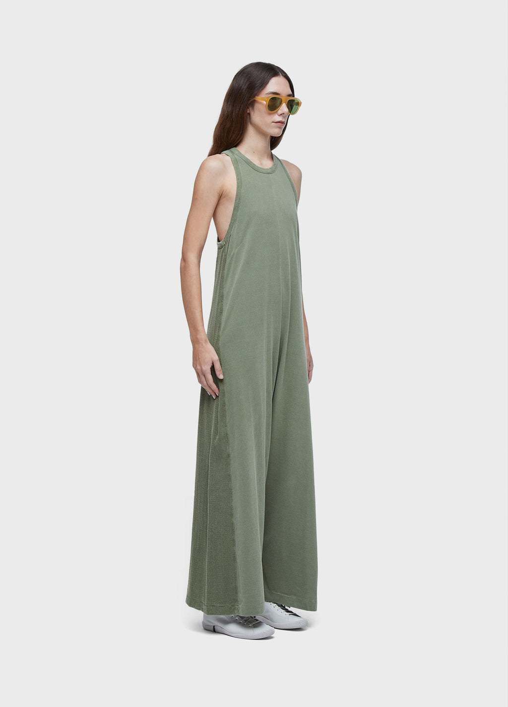 MESH RACERBACK JUMPSUIT