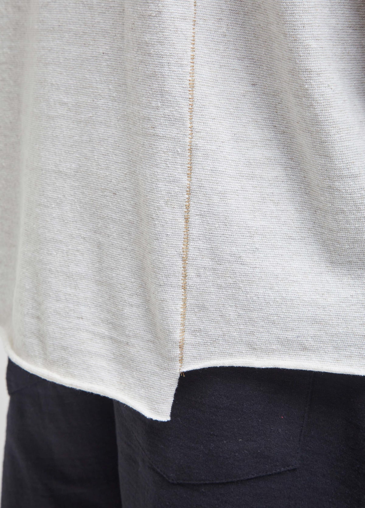 T-SHIRT RAW JUTE SS