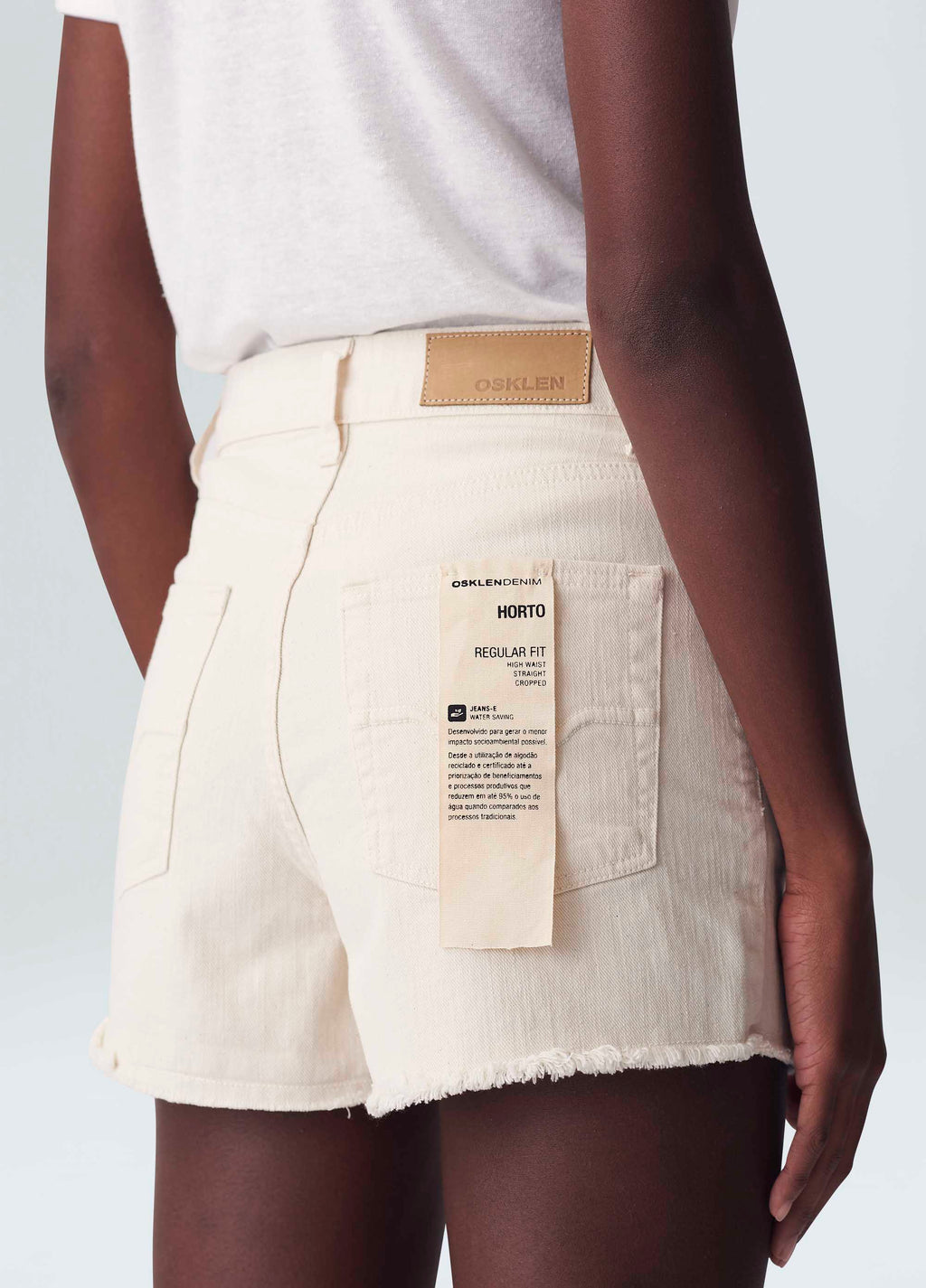 SHORT HORTO BRANCO