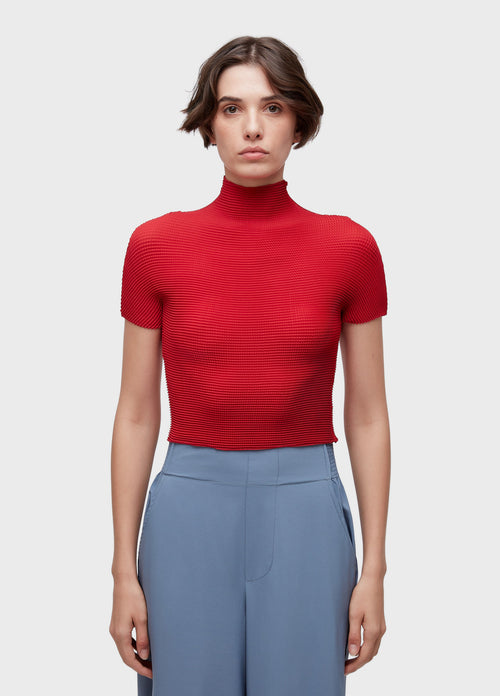 PIXEL SHORT-SLEEVED BLOUSE