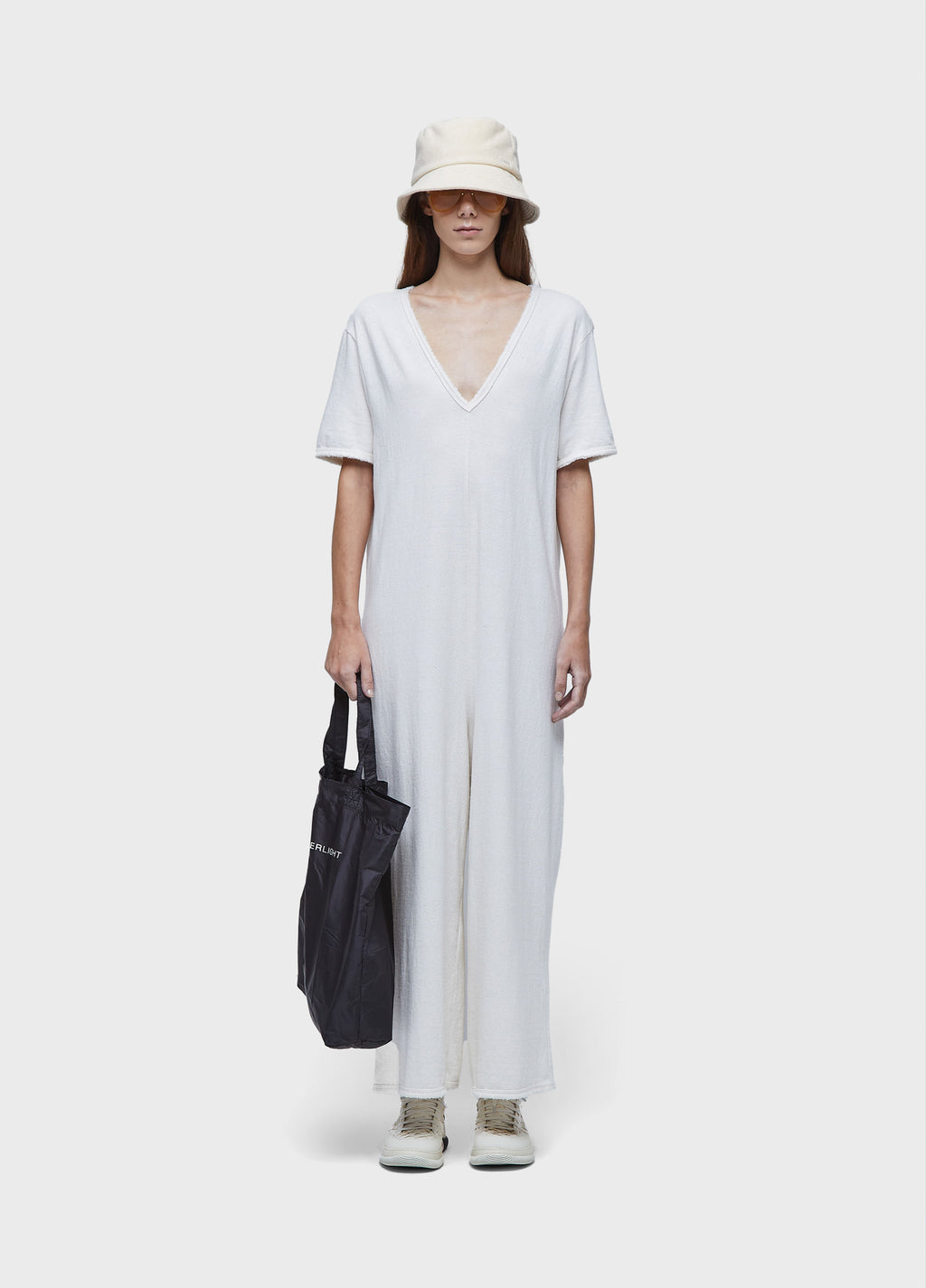 FRAYED RUSTIC JUMPSUIT