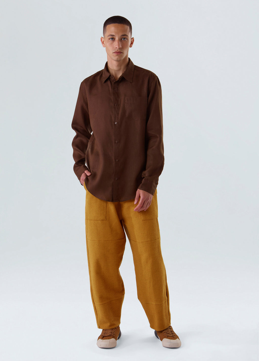 CLASSIC LINEN LONG SLEEVE SHIRT