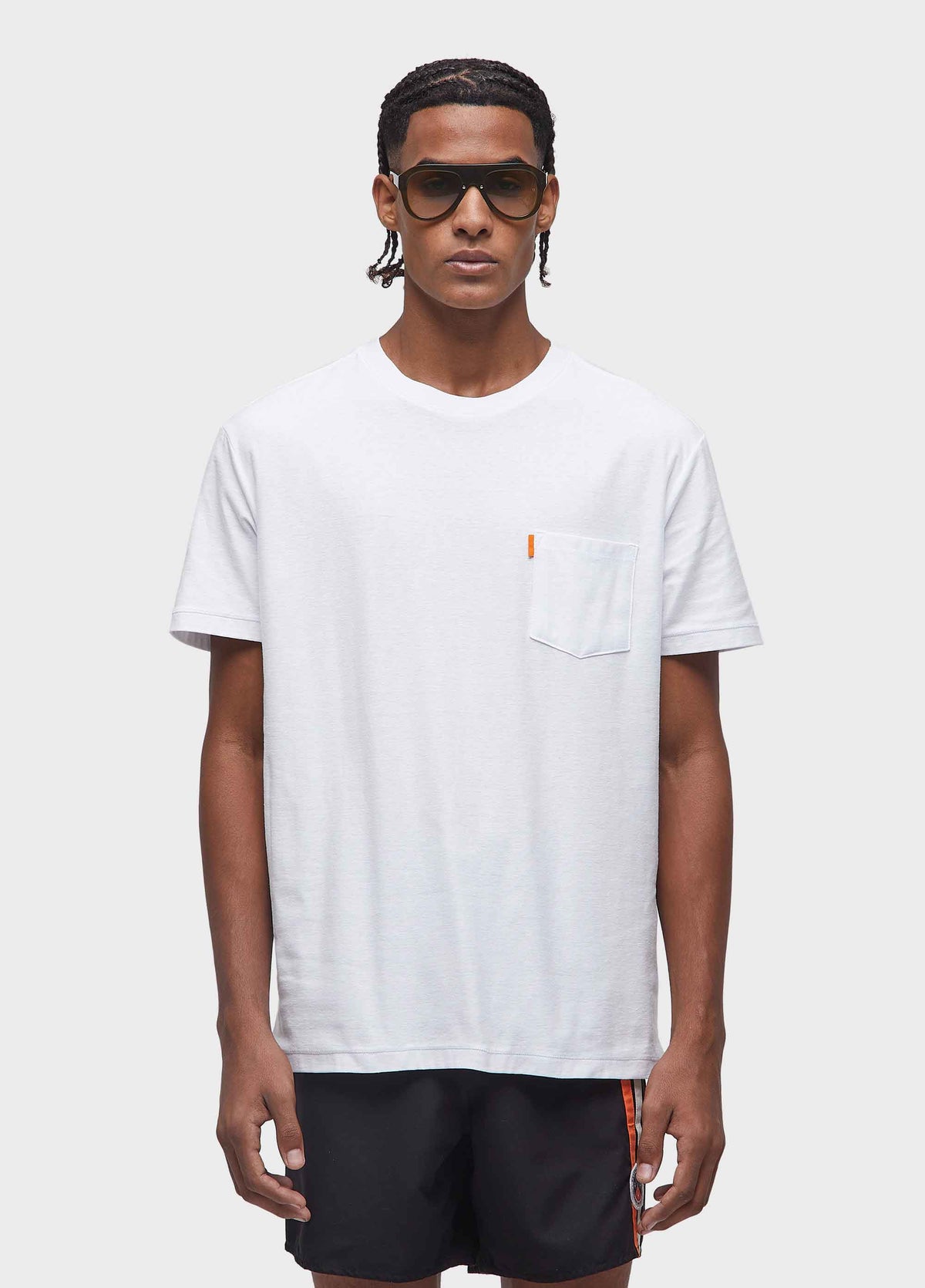 WASHED POCKET SPOT T-SHIRT