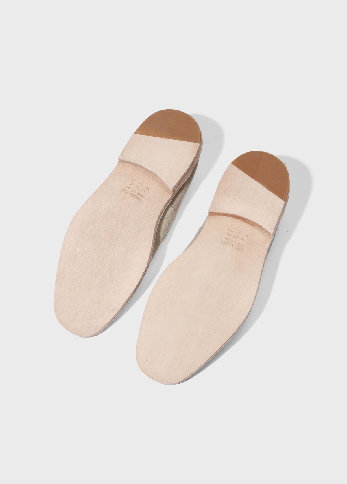 SUEDE MOCASSIN SHOE M