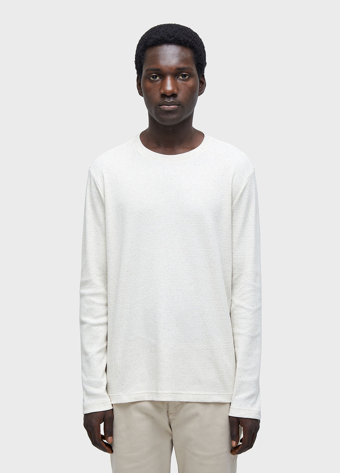 T-SHIRT RIBBED JUTA LONG SLEEVE