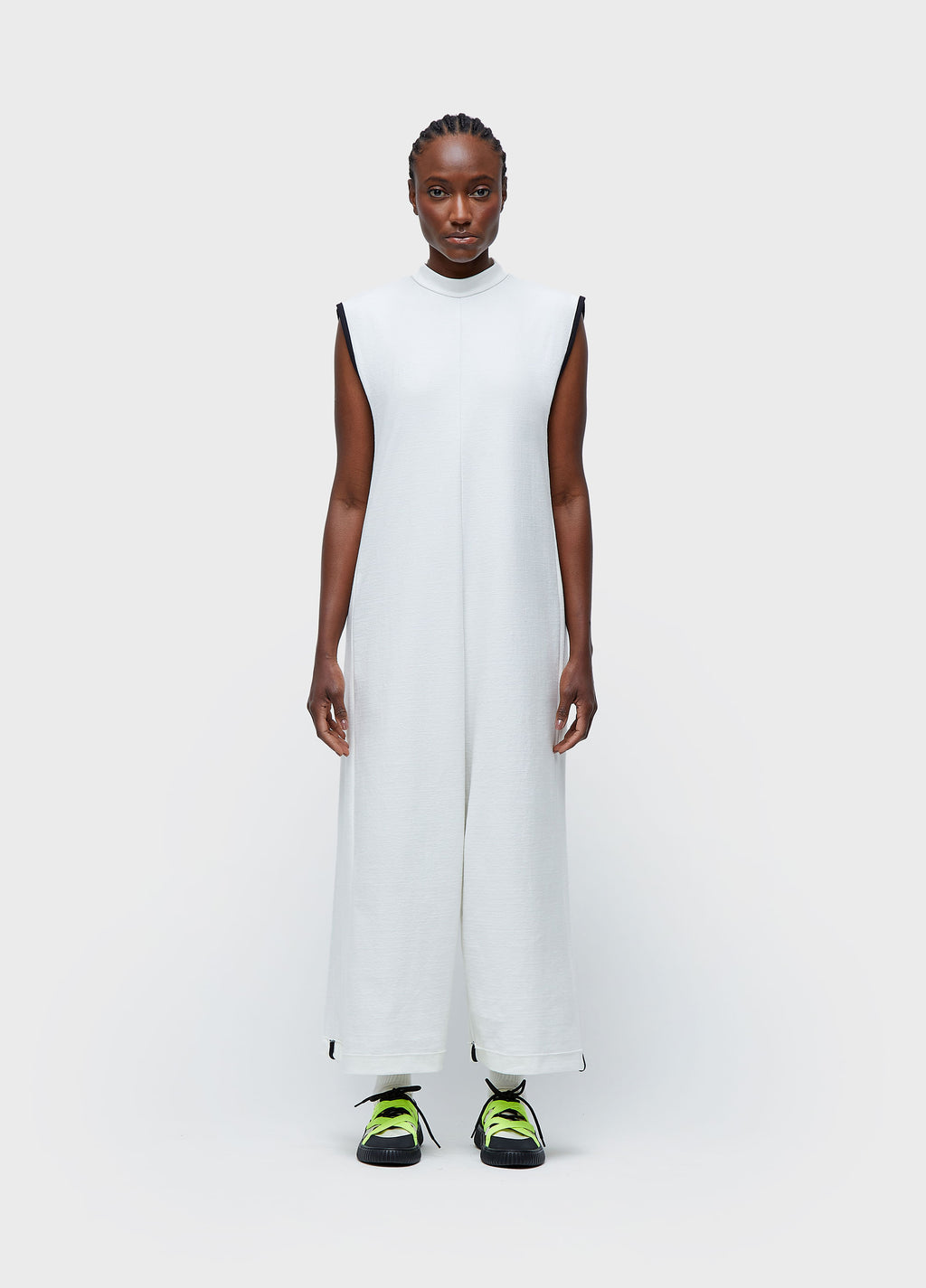 DOUBLE OUTLINE SWEATSHIRT JUMPSUIT