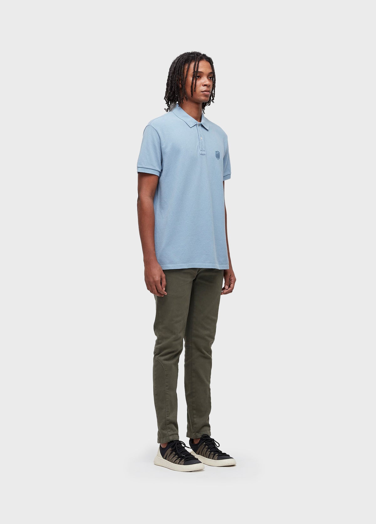 EMBOSSED CREST POLO SHIRT