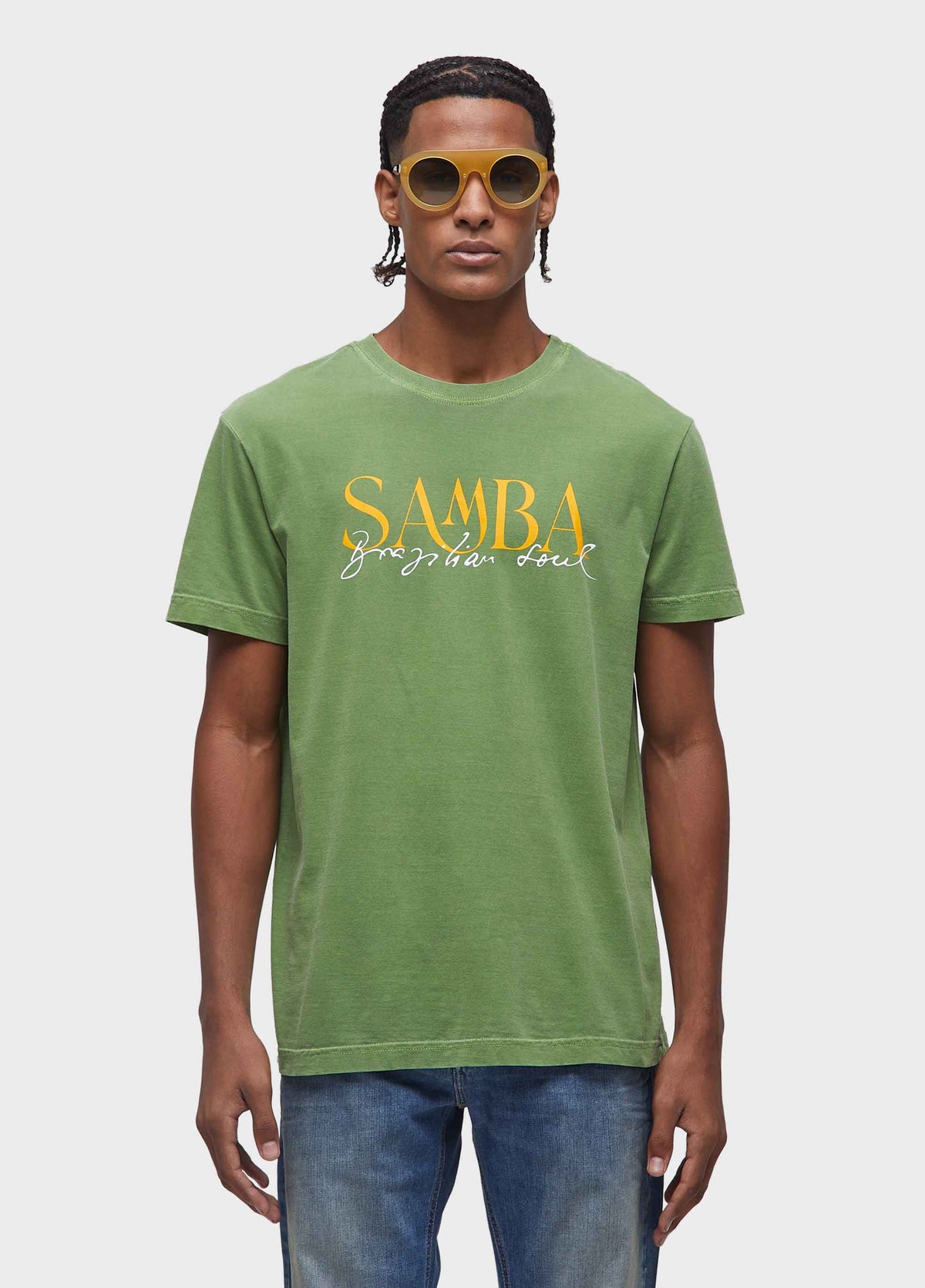 STONE SAMBA SERIF MC T-SHIRT