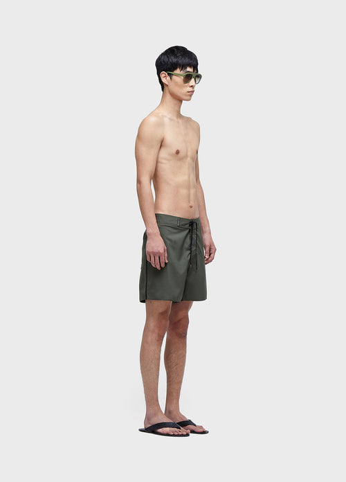 AQUAONE SIDE TAPE SURF SHORTS