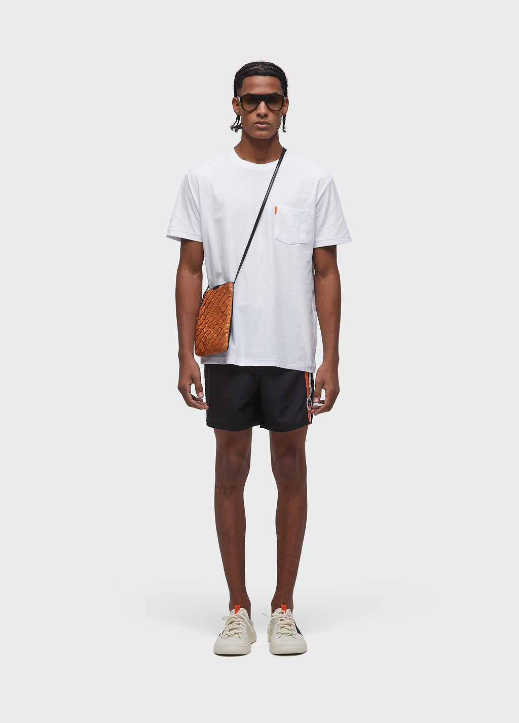 WASHED POCKET SPOT T-SHIRT