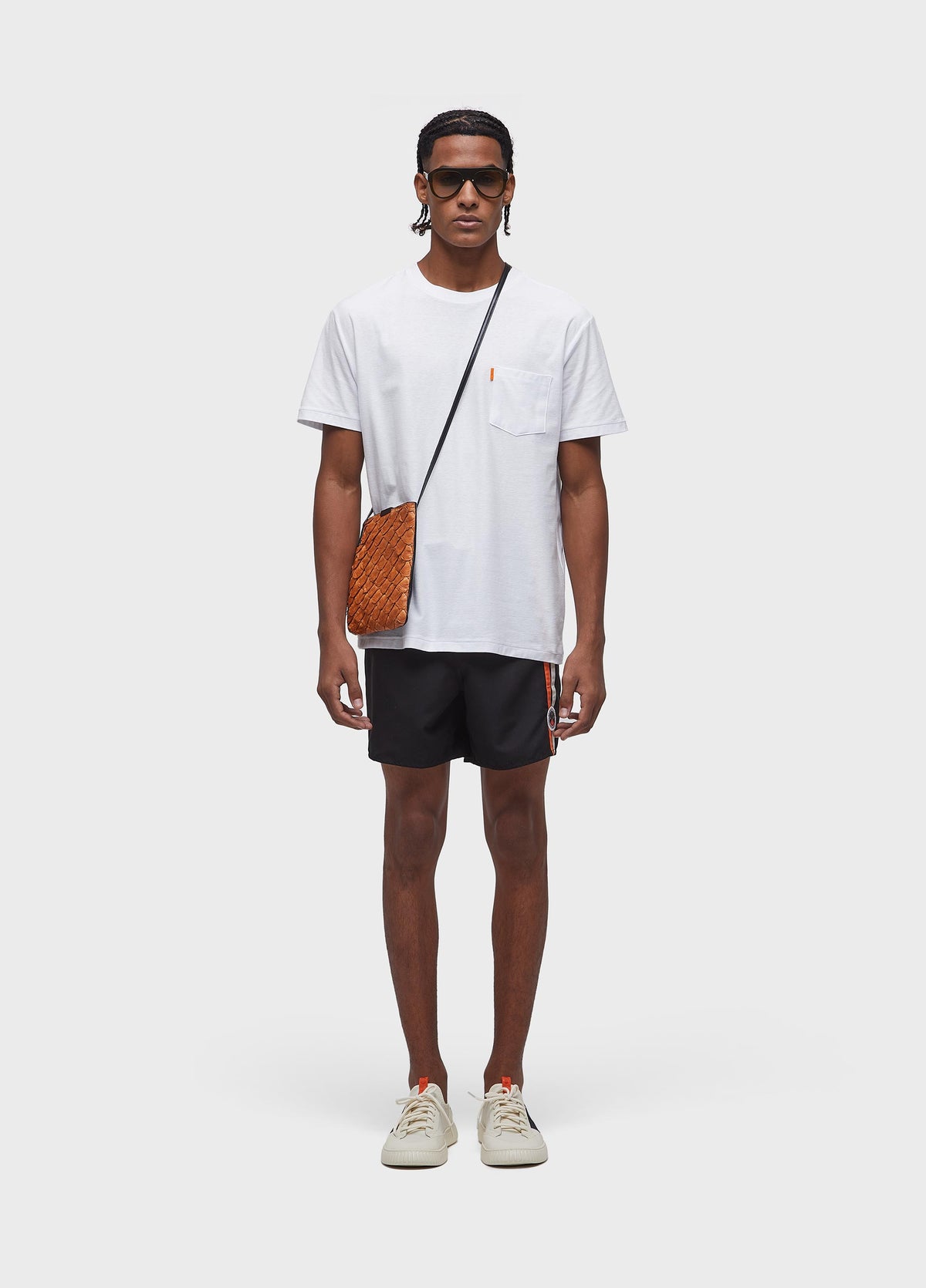 WASHED POCKET SPOT T-SHIRT