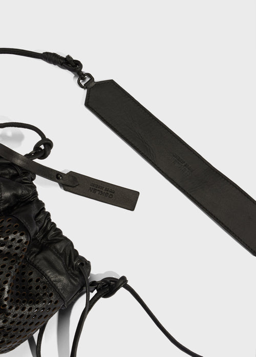 MICRO-PERFORATED DRAWSTRING BAG