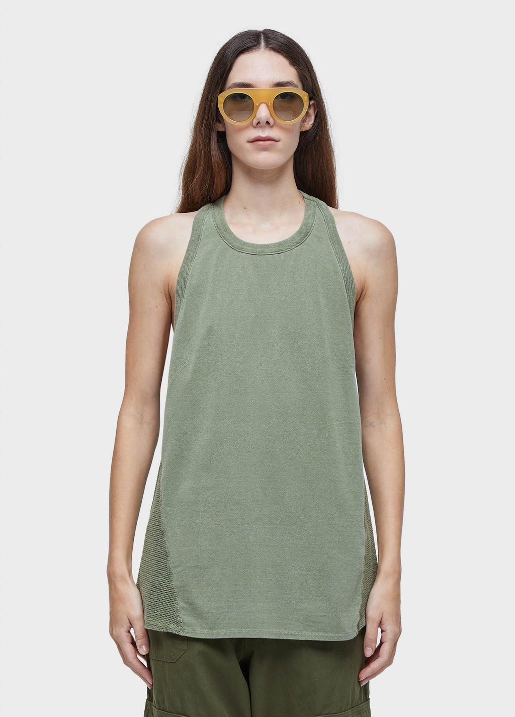 MESH OVER TANK TOP