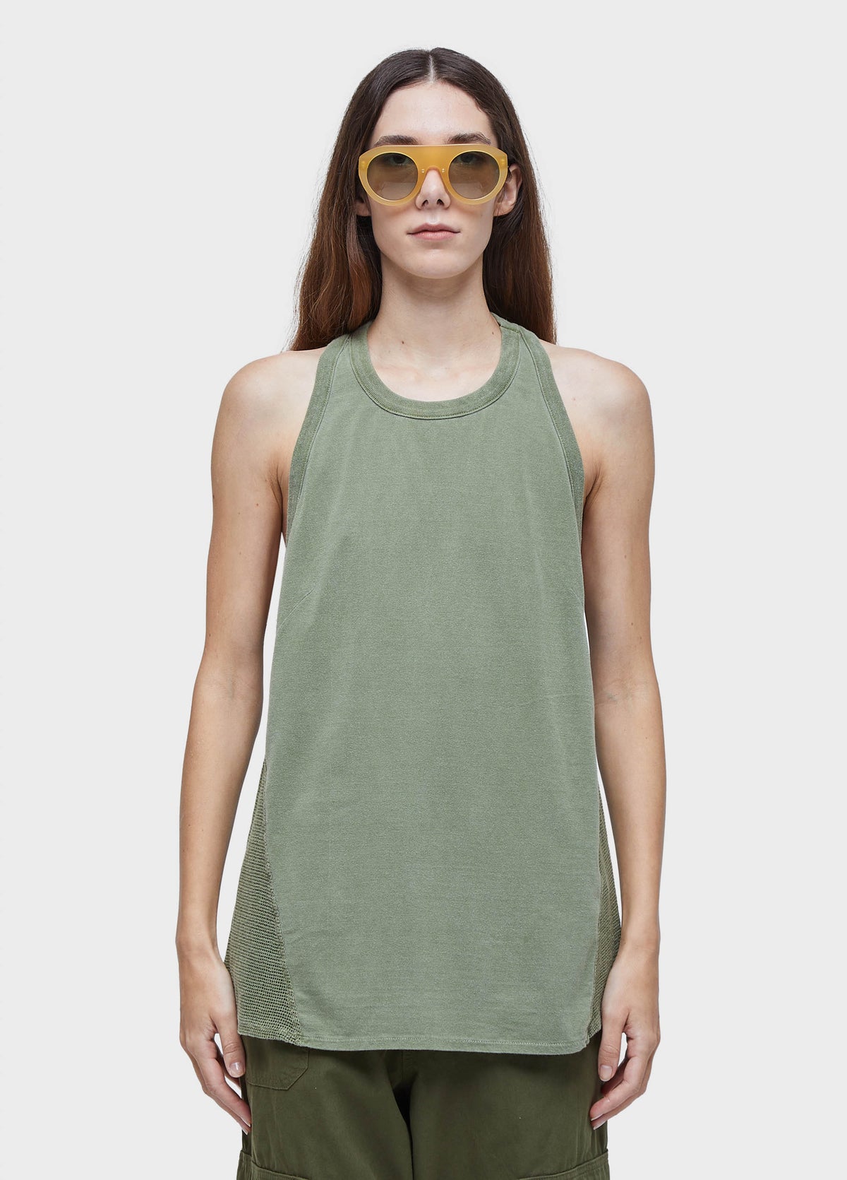 MESH OVER TANK TOP