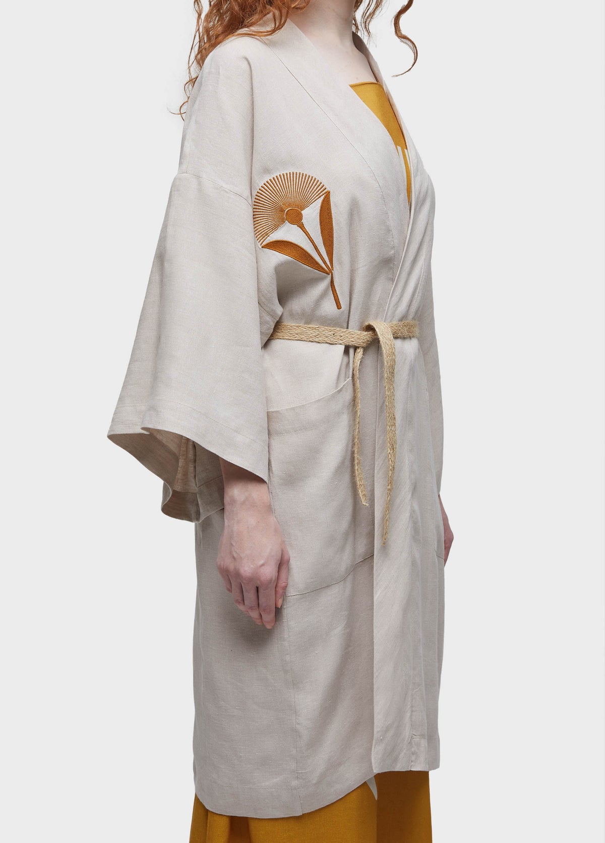 LINEN KAFTAN SUN