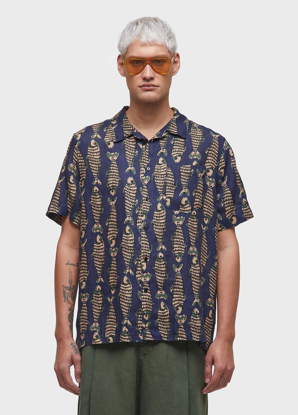 OVERSIZED NAIF FISH S/S SHIRT