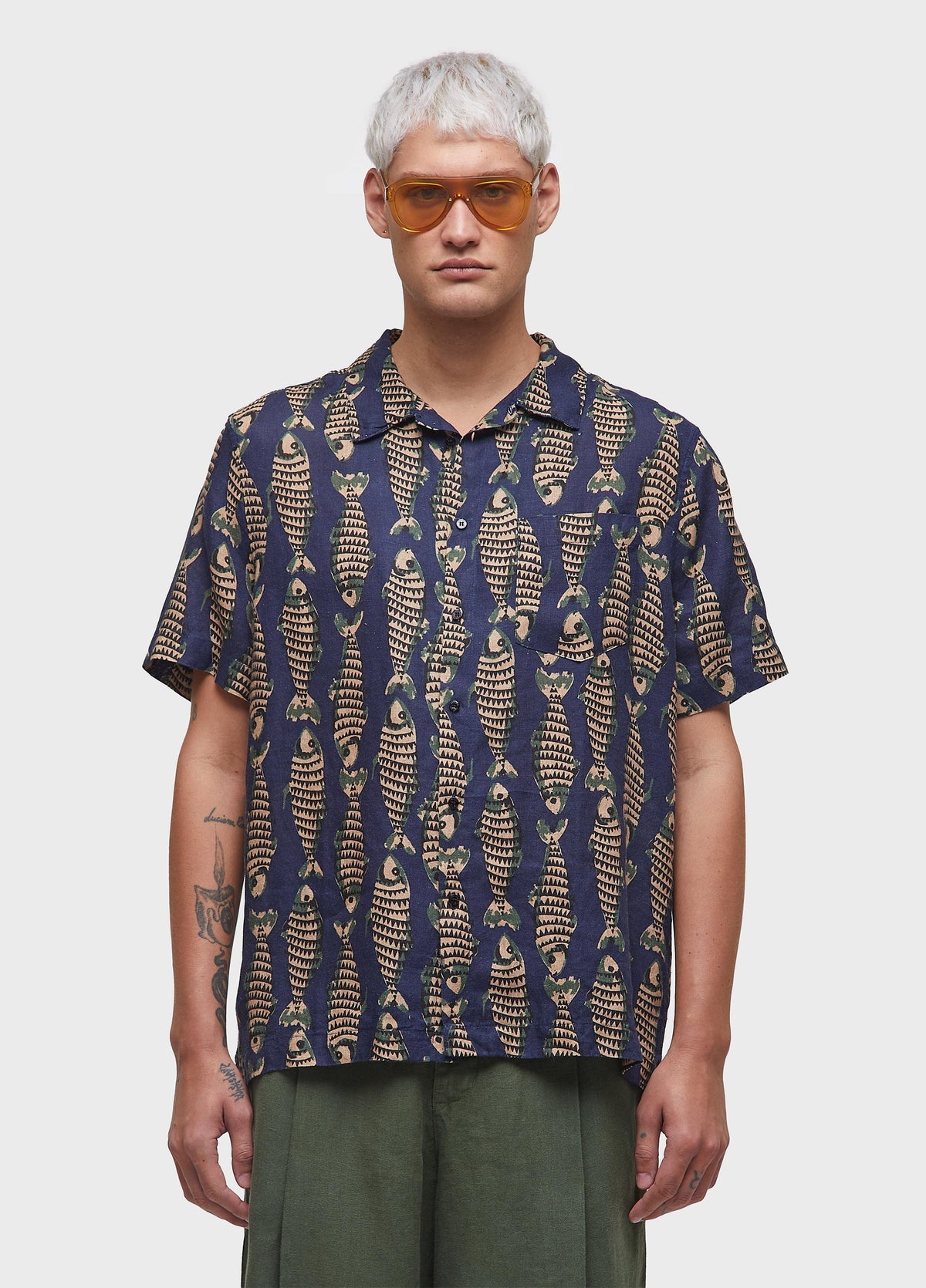 OVERSIZED NAIF FISH S/S SHIRT