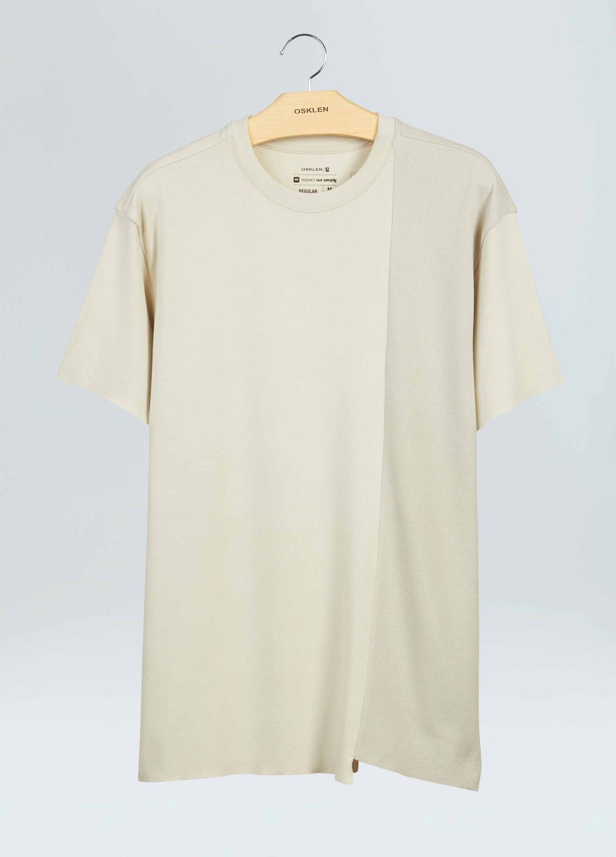 ASYMMETRIC MIX T-SHIRT