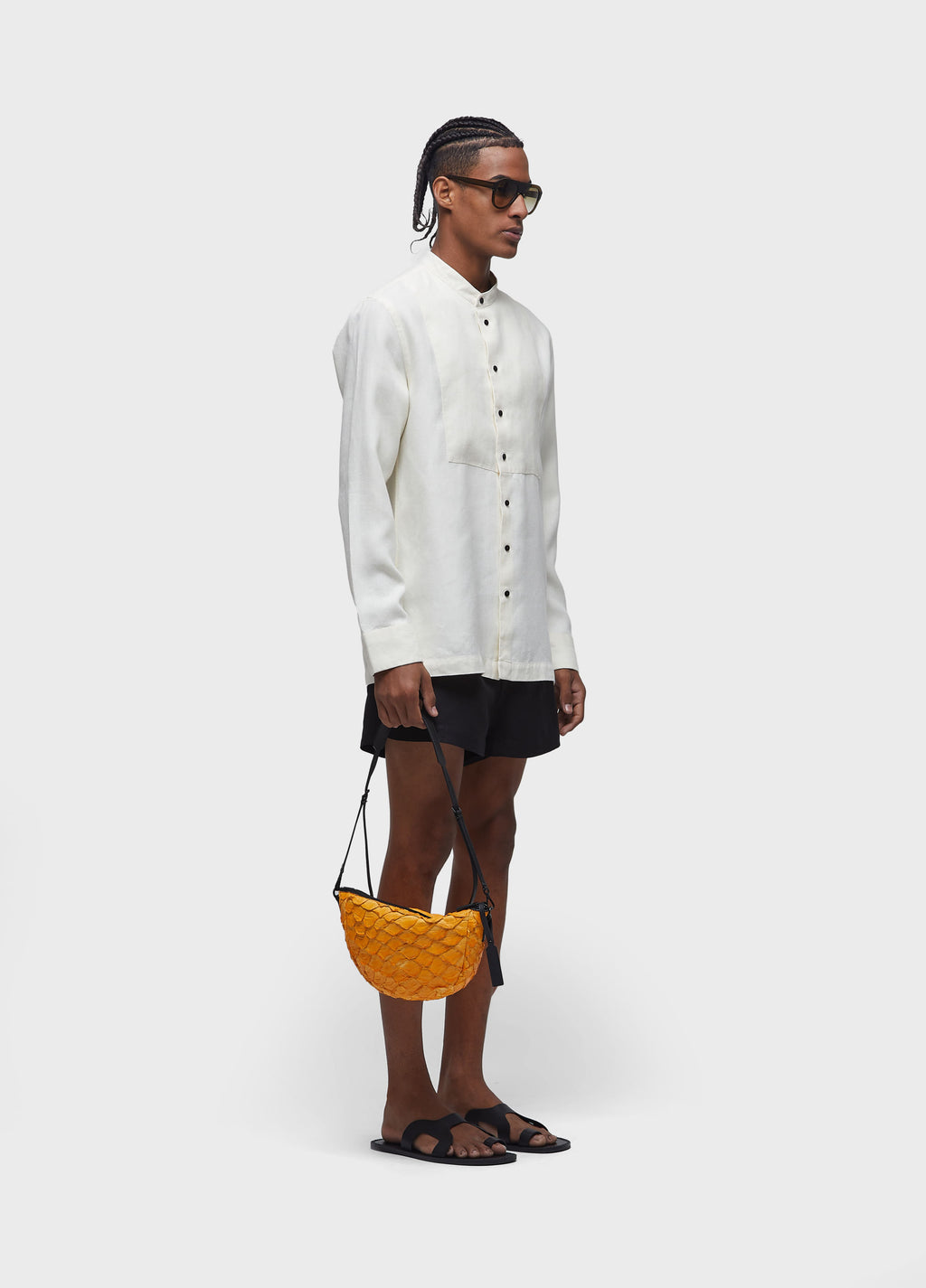 Andiroba Pirarucu Mini Bag Amarelo/Preto – Osklen – foto 5