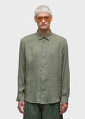RECYCLED LINEN LONG SLEEVE SHIRT