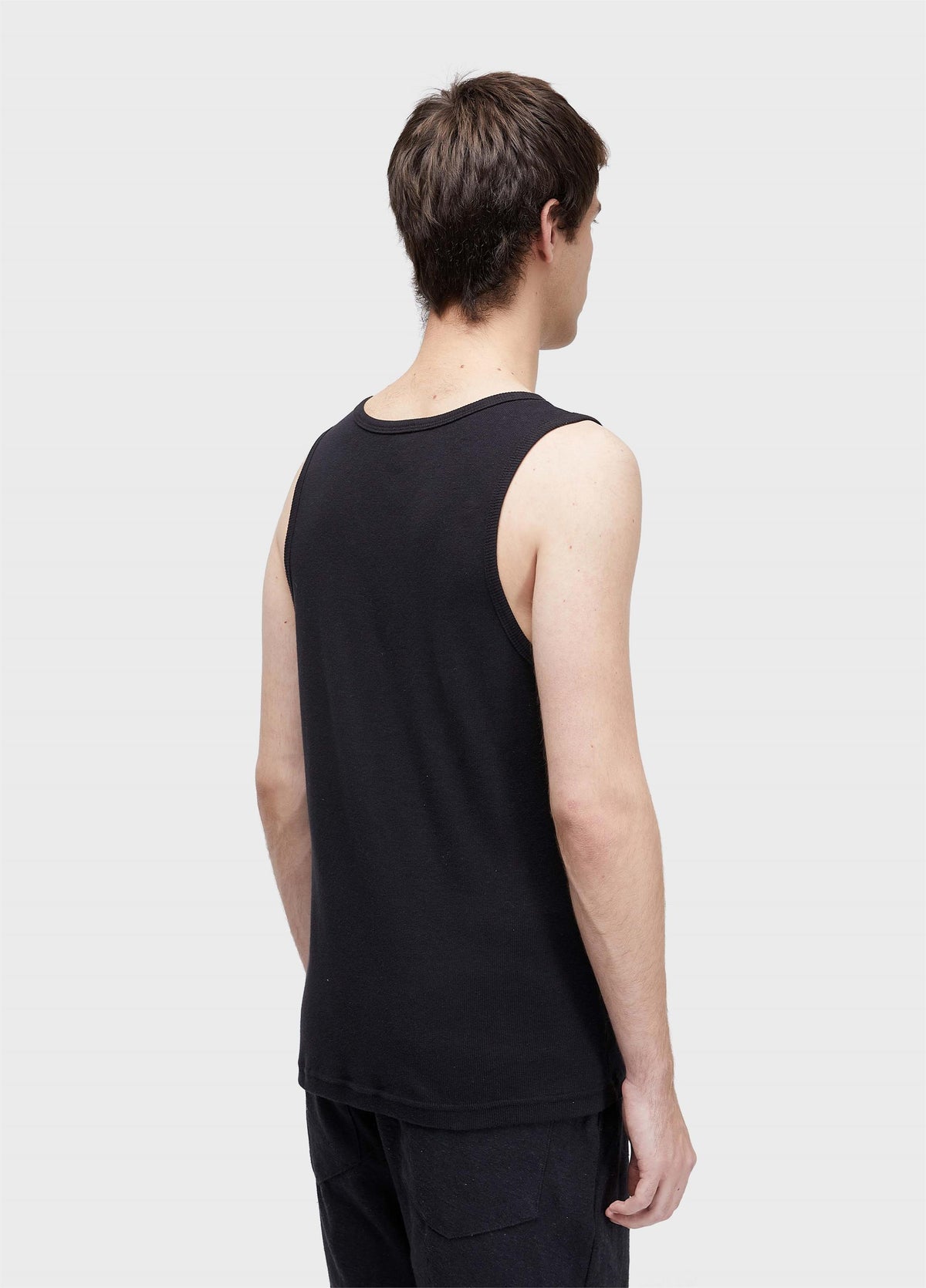 E-BASICS RIB TANK TOP