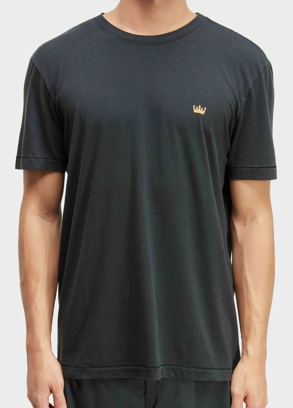 SOFT USED GOLD CROWN T-SHIRT S/S