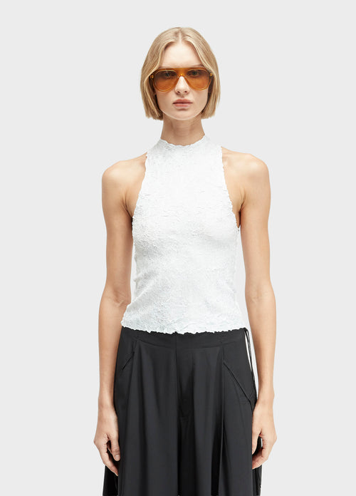CRUNCH PLEATED RAGLAN BLOUSE