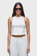 OPEN BACK RAYON RACERBACK TANK