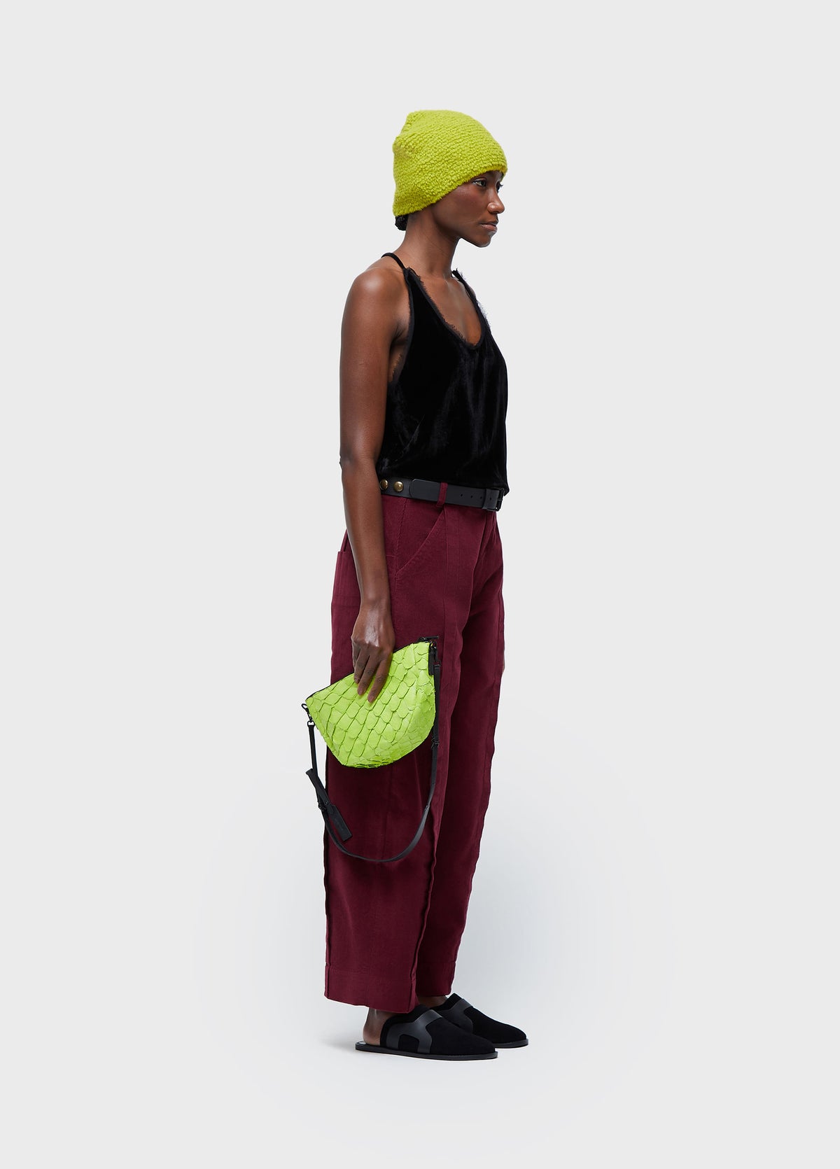 VELVET RACERBACK TANK TOP
