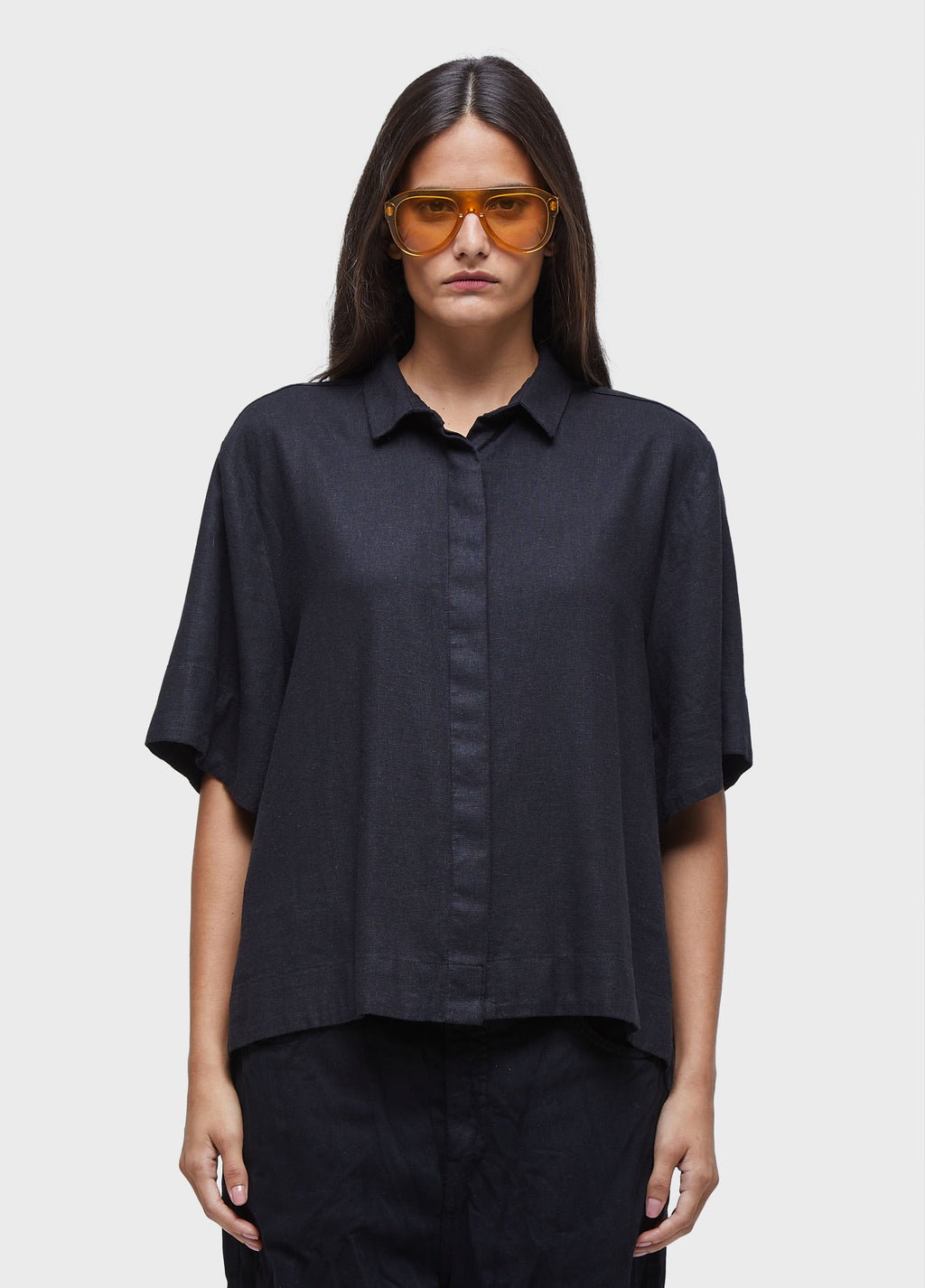 Camisa Linen Preto – Osklen – foto 1