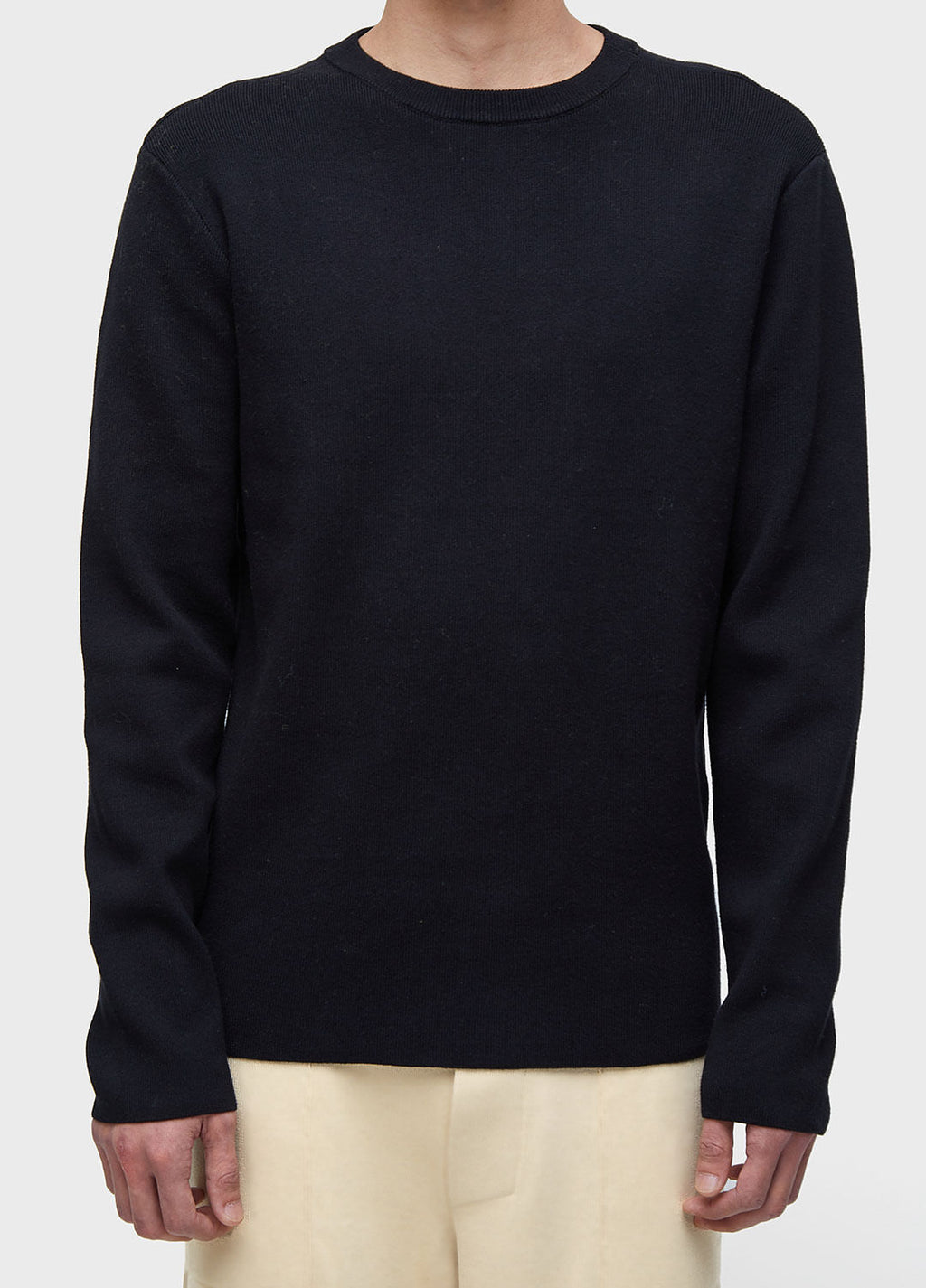SOLID COTTON KNIT