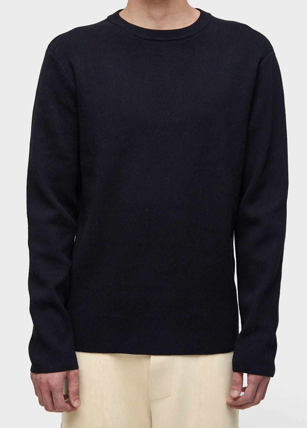 SOLID COTTON KNIT
