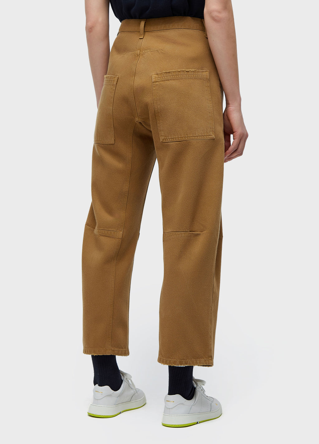 CUT AND SEW COLORBLOCK PANTS