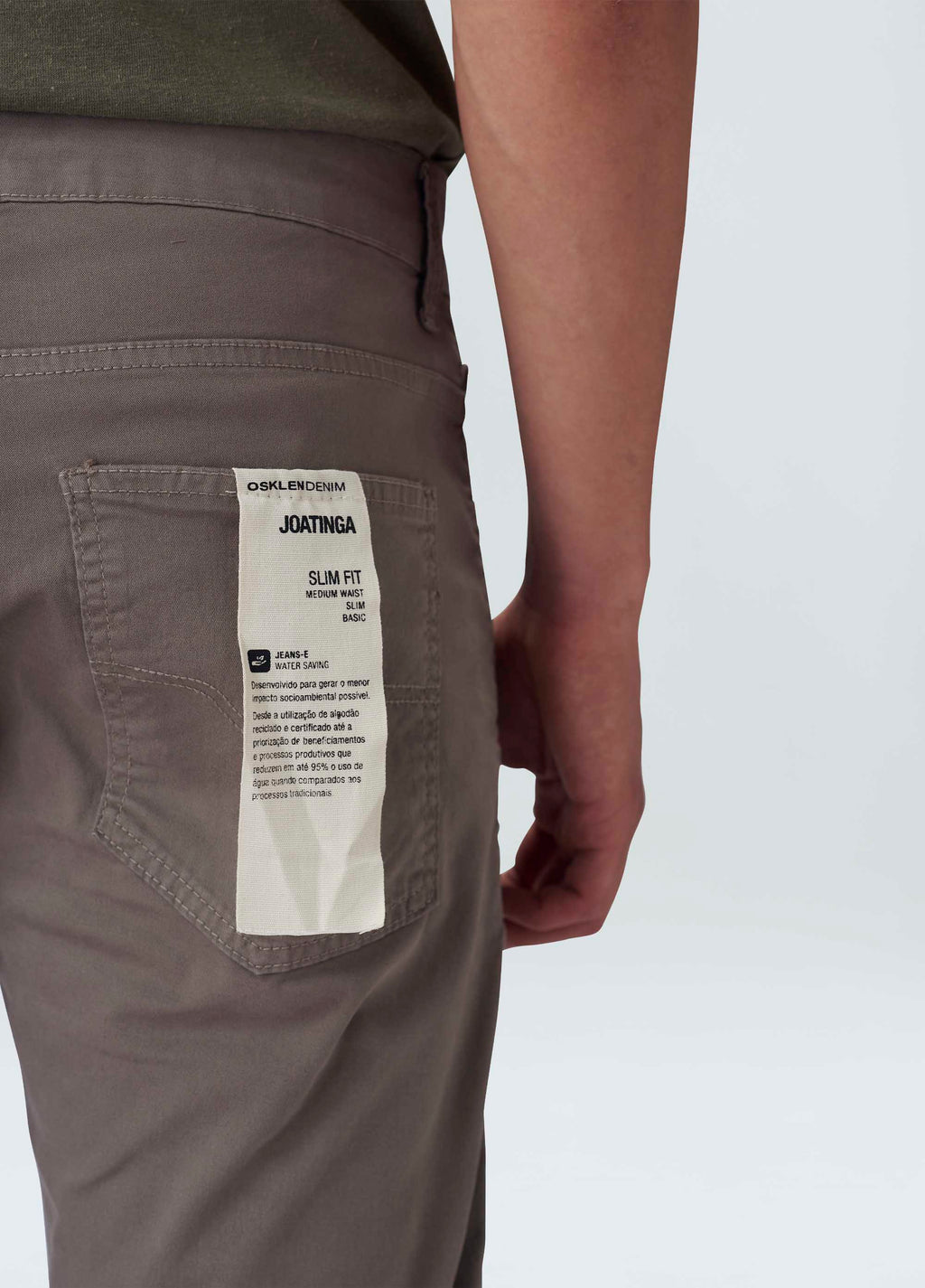 PLAIN COLOUR 5 POCKETS TROUSERS