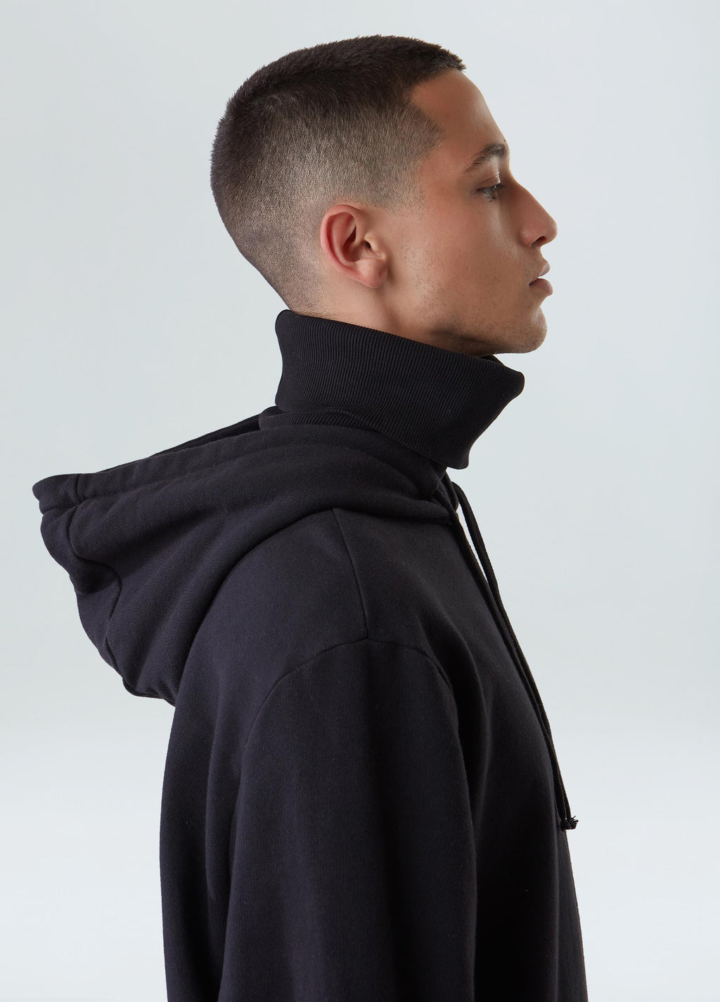 SOLID HIGH NECK SWEATSHIRT ACTUAL