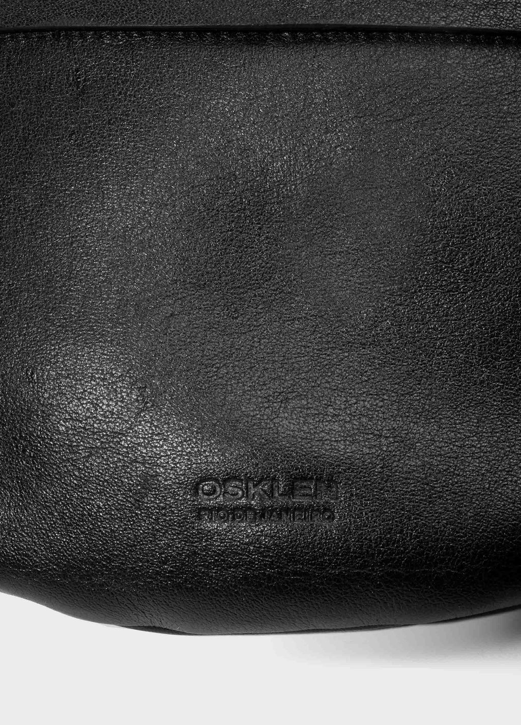 LEATHER E-BASICS WAIST BAG