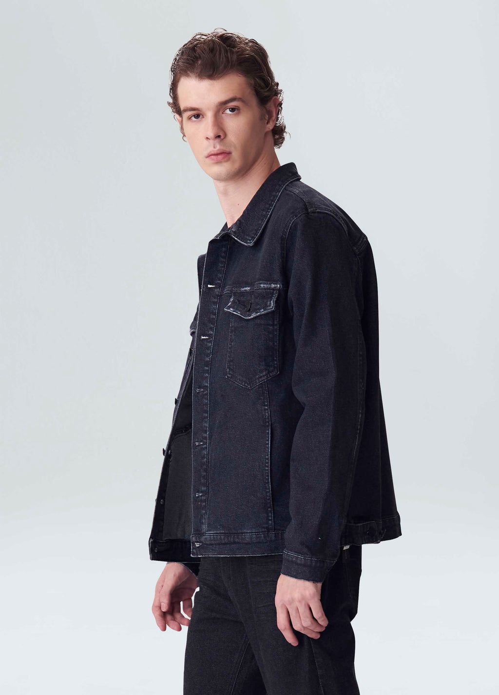 OVERCUT DENIM JACKET