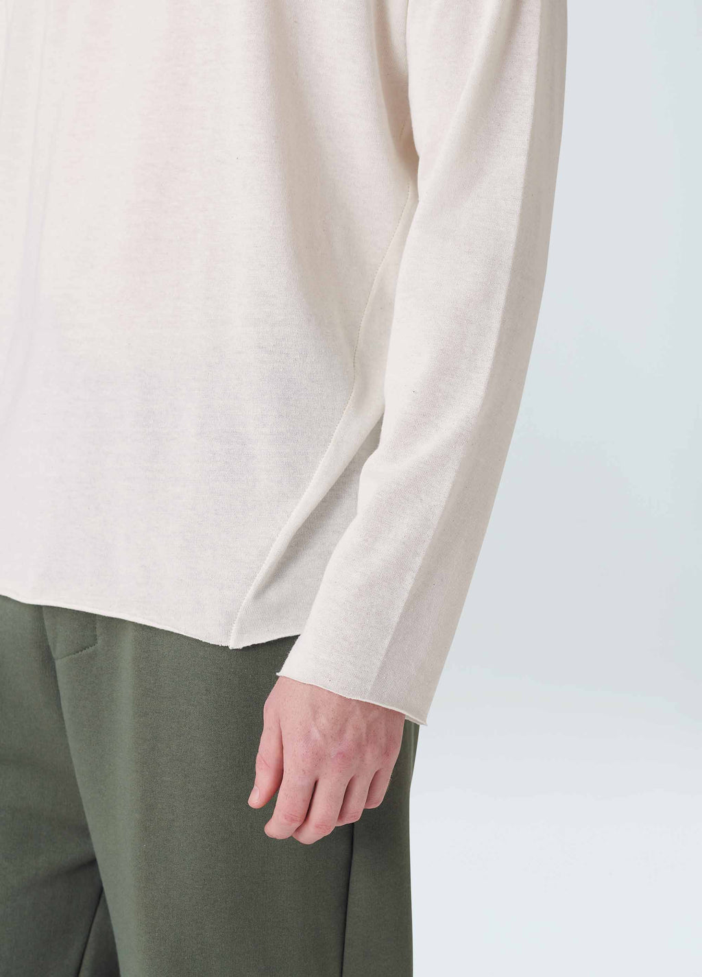 T-SHIRT LS YOGUE CUT-OUT