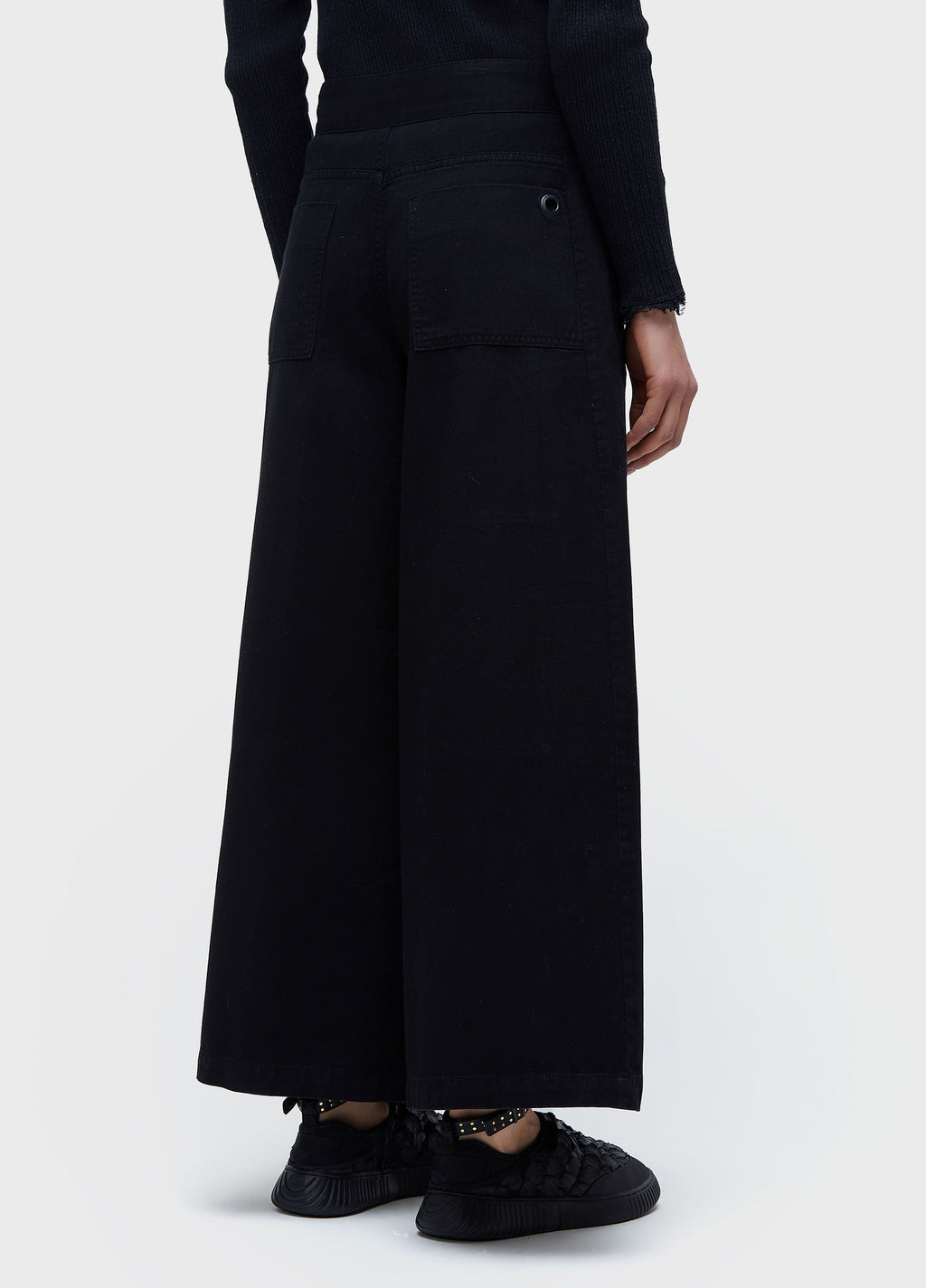 ARPOADOR BLACK WRAP PANTS