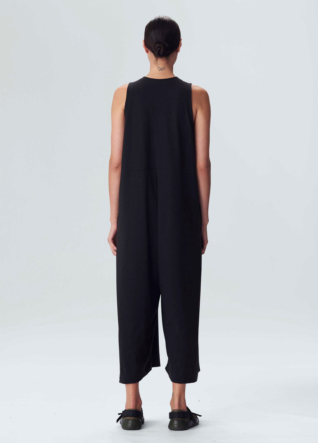 WOMEN'S LOOSE OVERALL BLACK