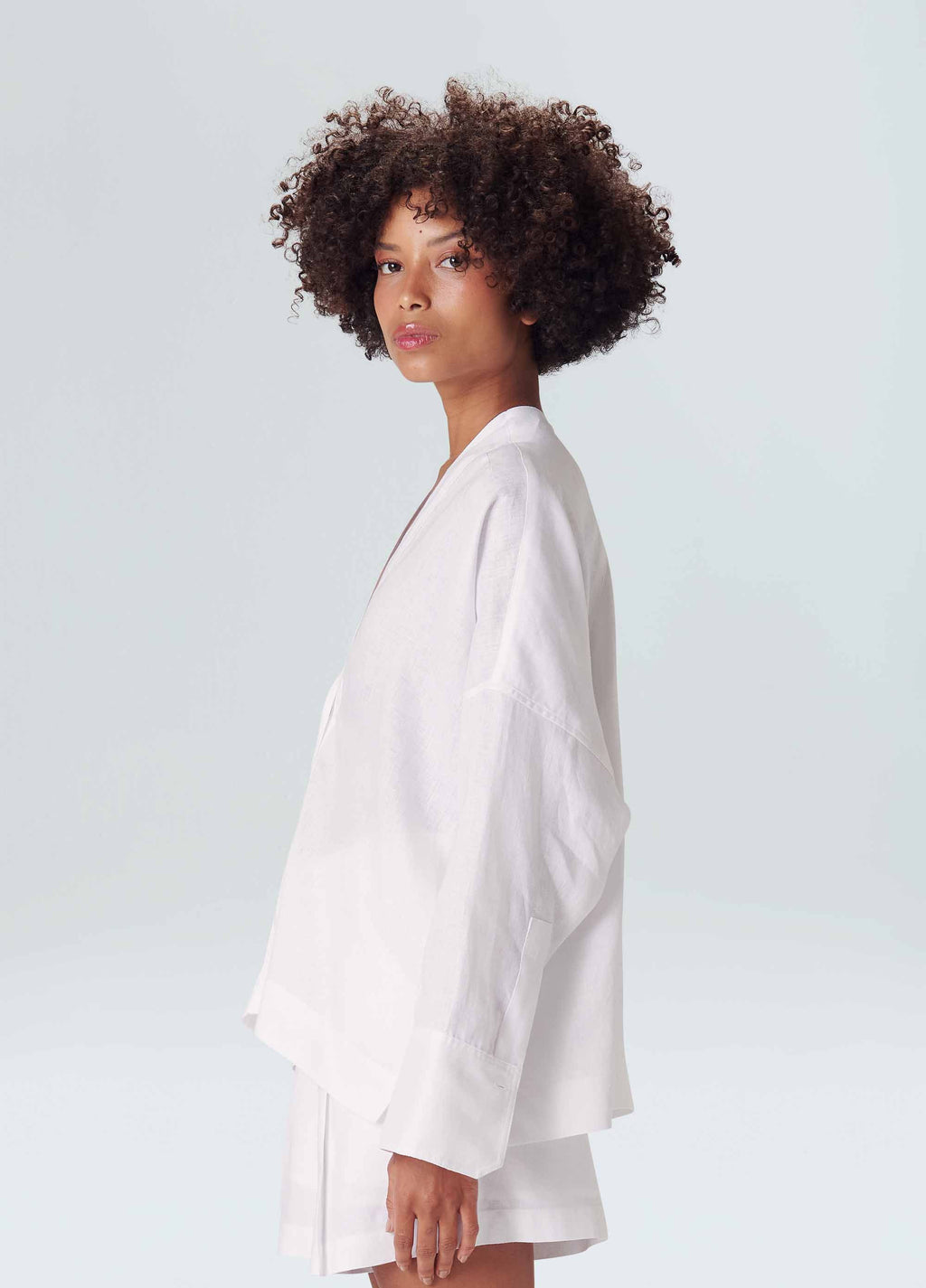 LONG SLEEVE LINEN SHIRT