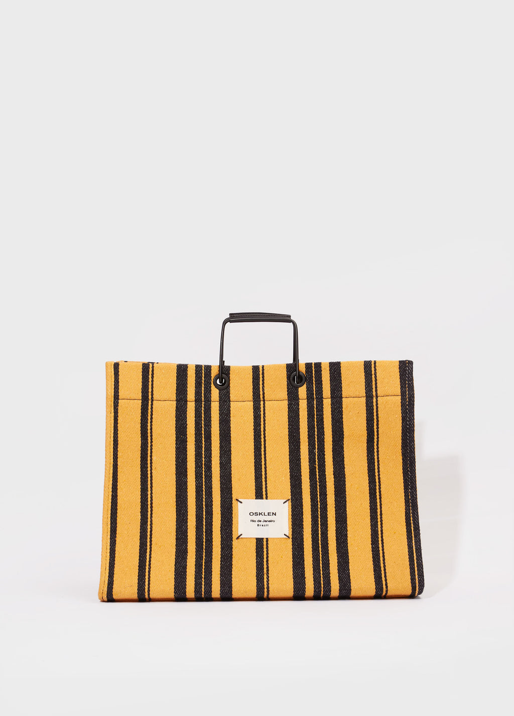 LARGE STRIPED TOTE BAG