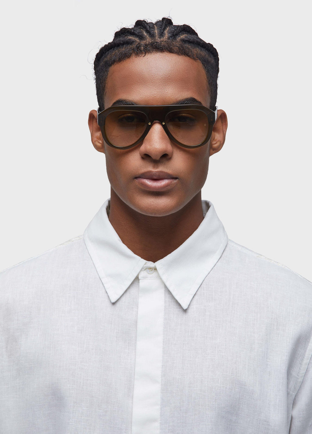 LINEN CANVAS LONG SLEEVE SHIRT