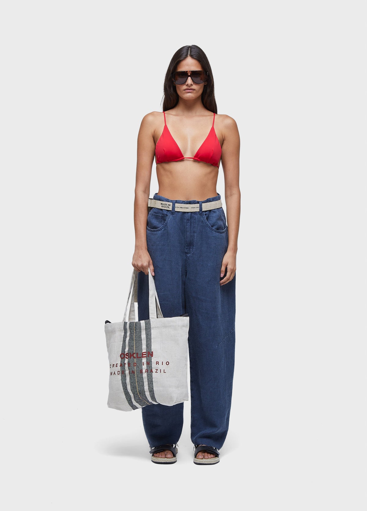 BASIC FINE RED BIKINI