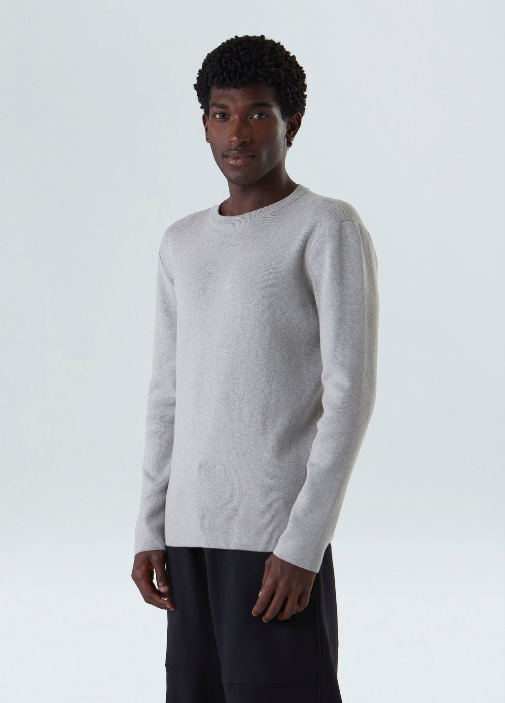 SOLID COTTON KNIT