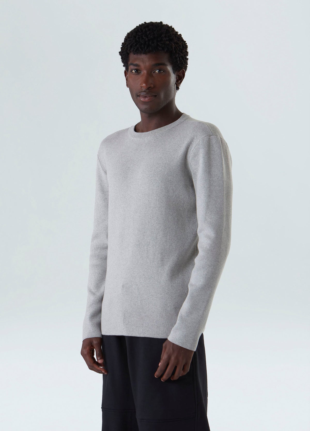 SOLID COTTON KNIT