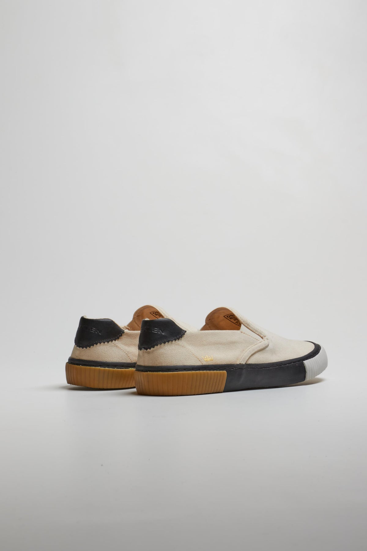 MEN'S CANVAS SLIP-ON TRIPLE SOLE SNEAKER