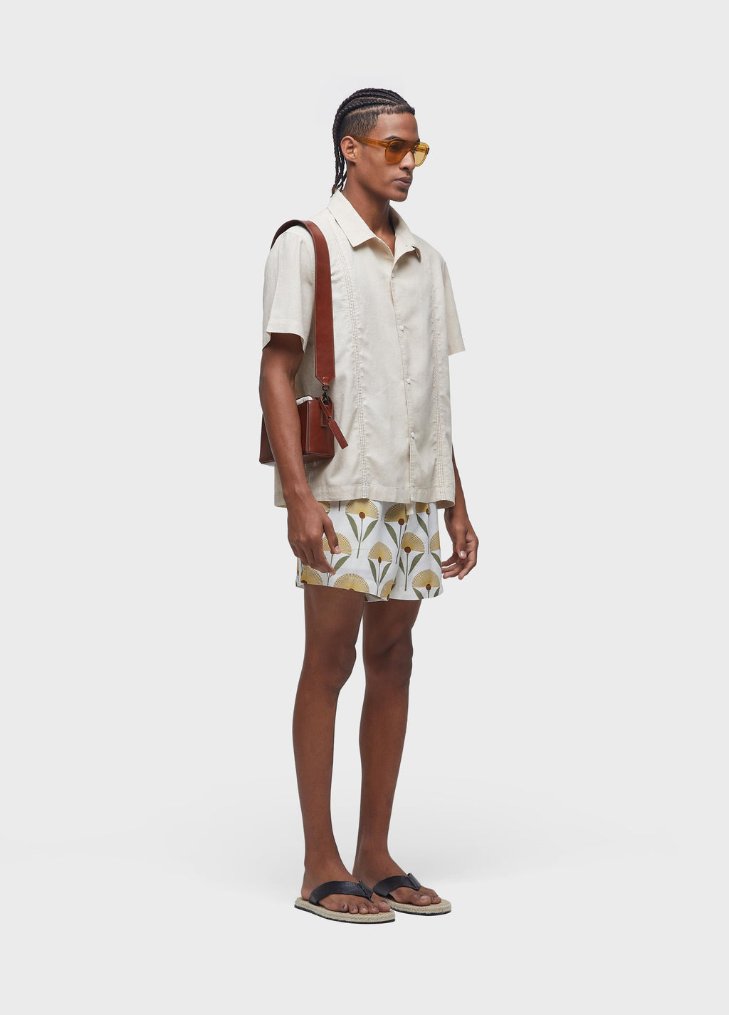 SUNFLOWER COLOR PJ SHORTS