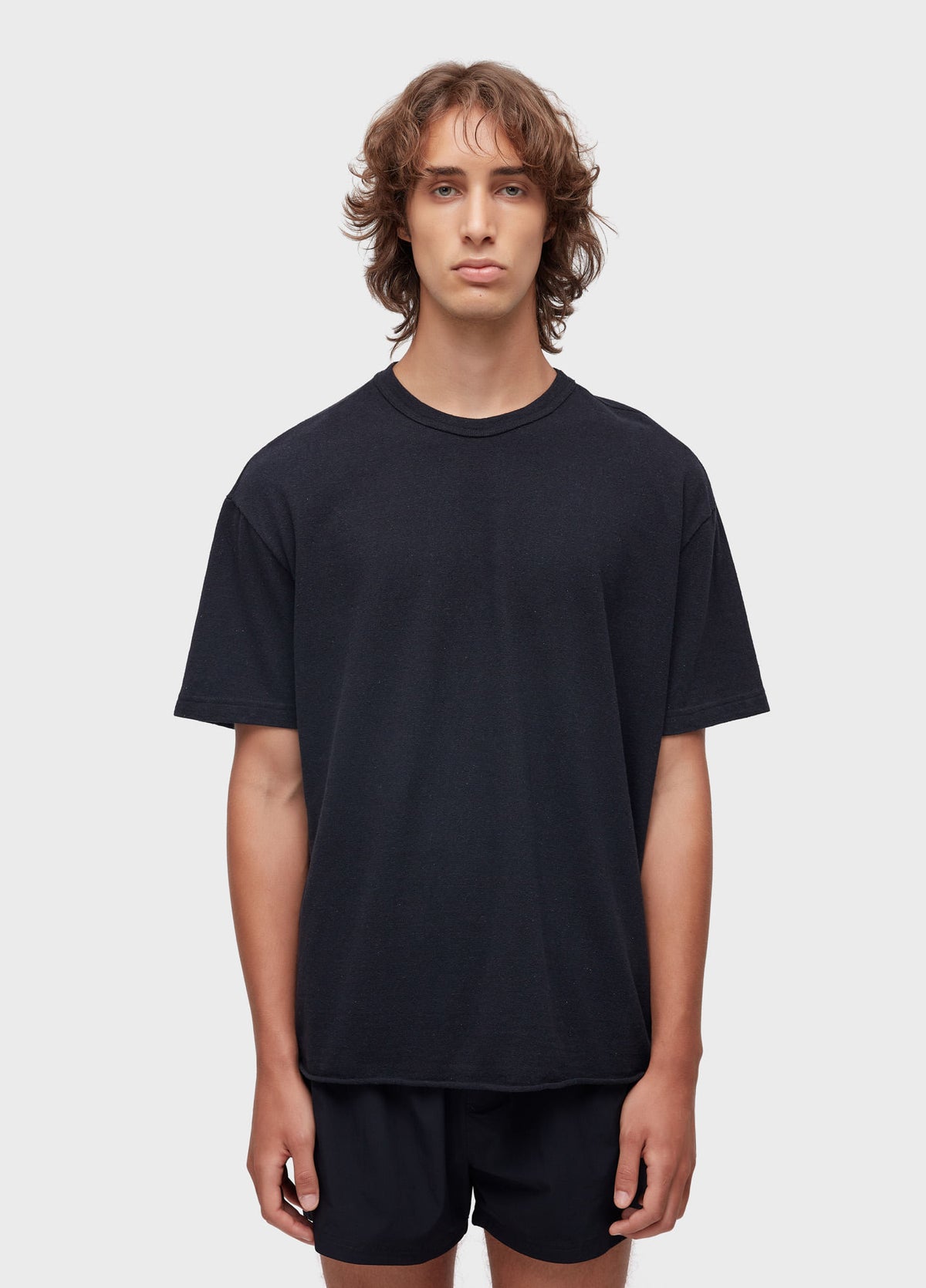 T-SHIRT OVER THROUGH BACK CROCHET SS