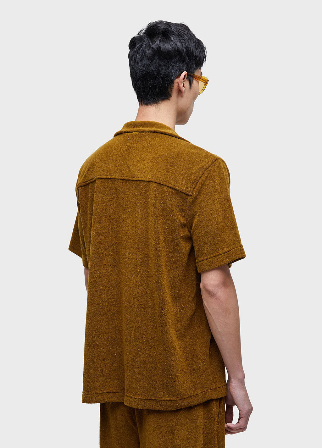 TERRYCLOTH SHORT SLEEVE SHIRT
